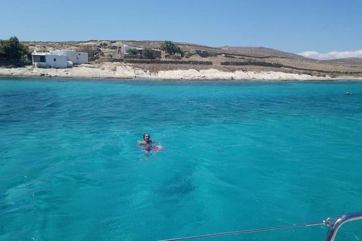 Private Rhenia sailing cruise with Lunch & Transfer