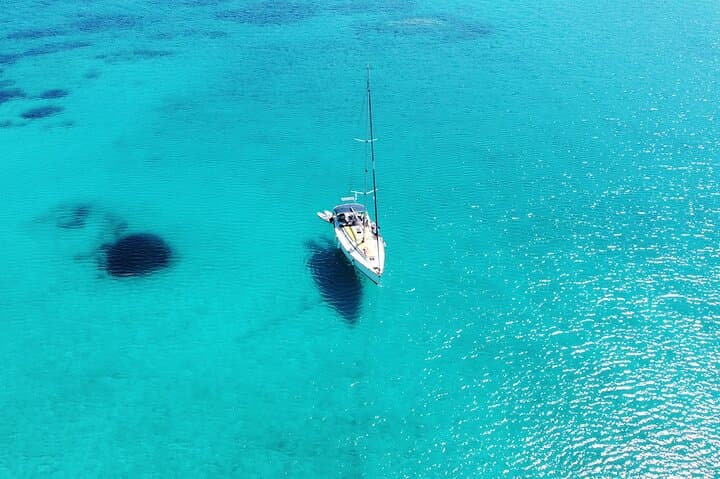 Mykonos Sailing Tour to Rhenia Uninhabited Island+Free Transfers