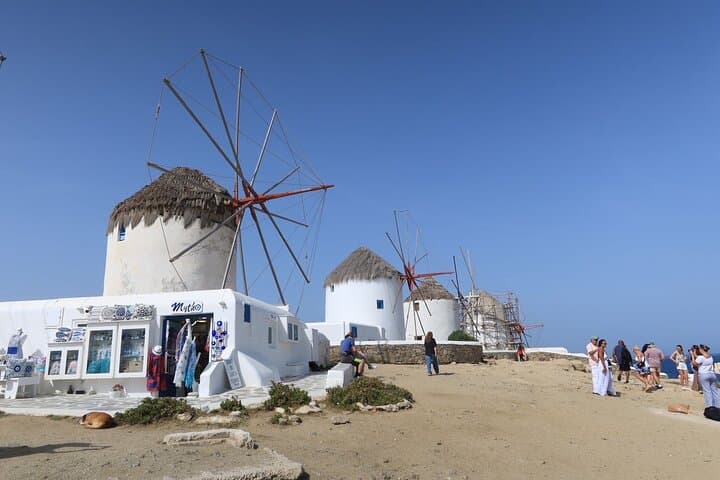 Best of Mykonos Shore Excursion: 4-Hour Island Tour & Town Walk
