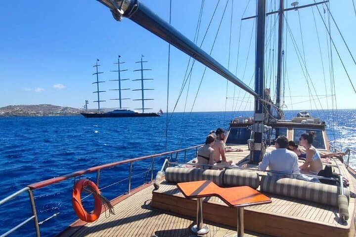 Mykonos Sail Cruise to Delos and Rhenia Islands