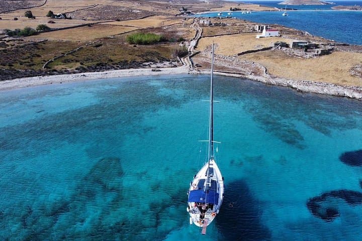 All Inclusive Tour to Delos and Rhenia Islands with S/Y Olga M