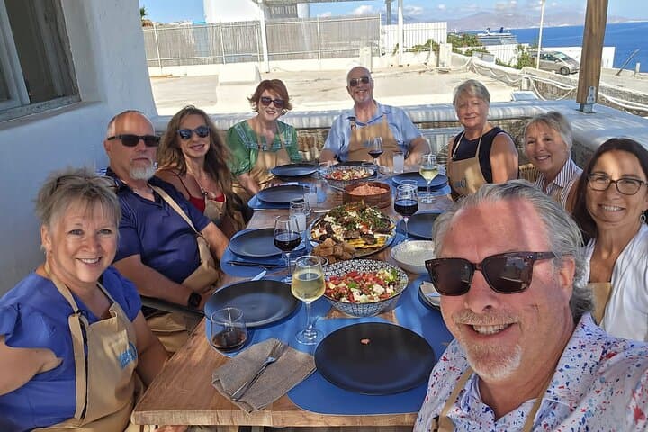 Mykonos Small Group Cooking Class with Sunset Option