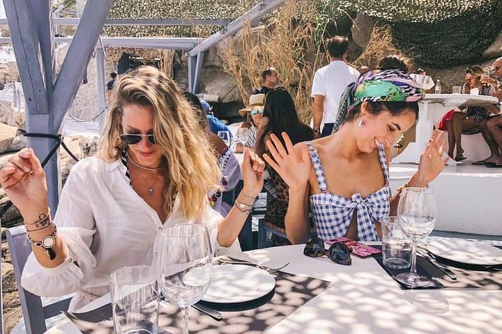 Fine Dining in a Sea Cave Mykonos Luxury Dining