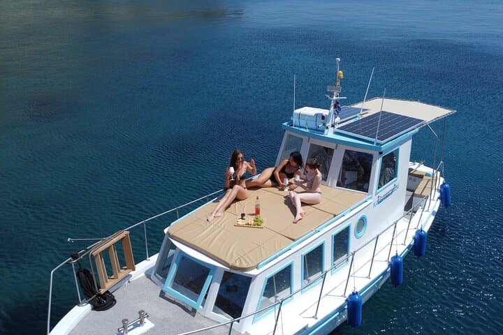 Mykonos boat tour-unlimited drinks-small group(new product)