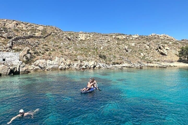 Mykonos Delos Rhenia Cruise with Champagne Welcome