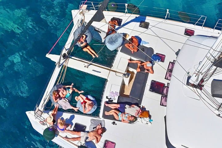 Catamaran Private Tour in Mykonos with Transfer